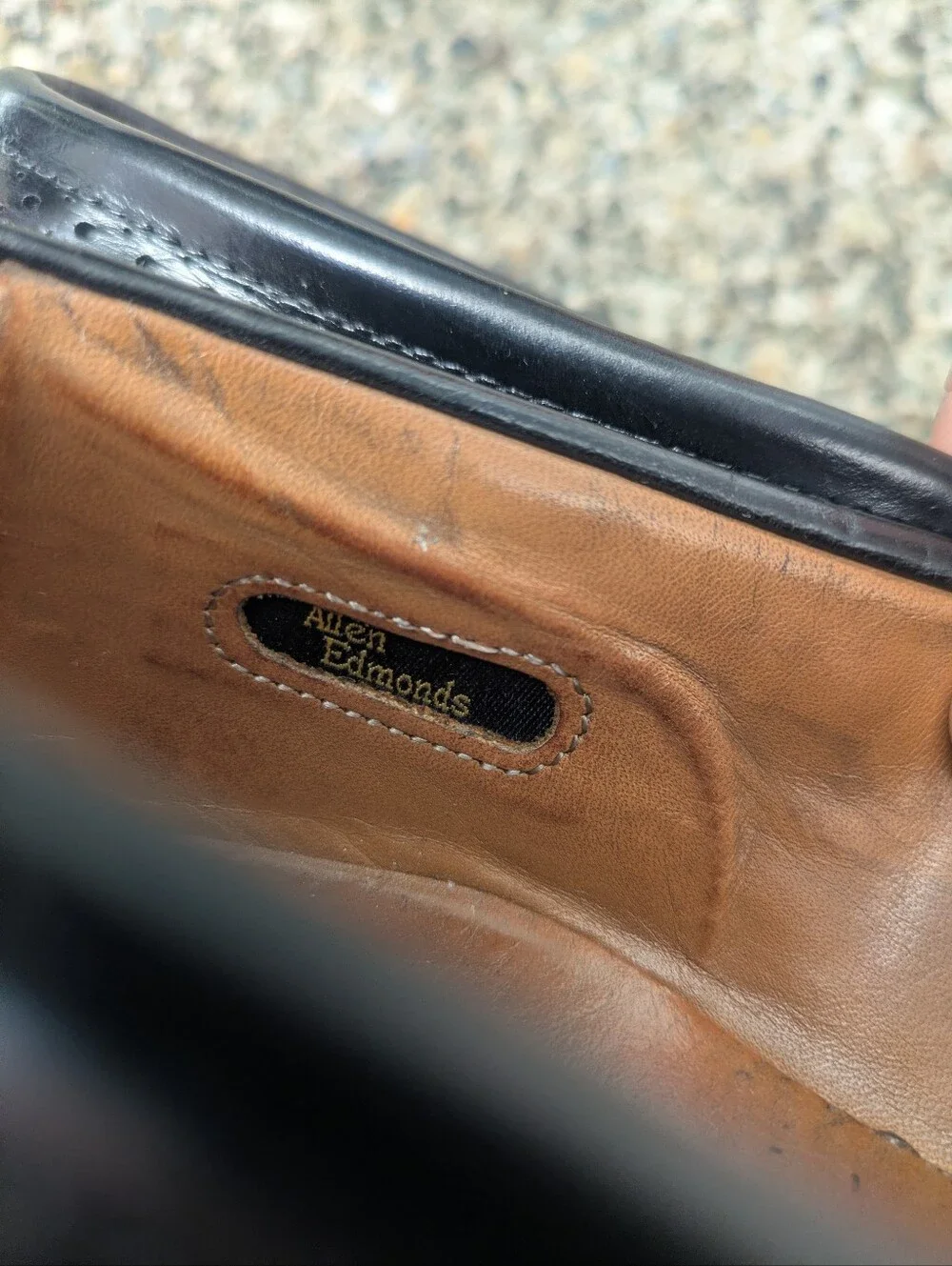 Allen Edmonds Bridgeton Black Leather Tassel Loafers